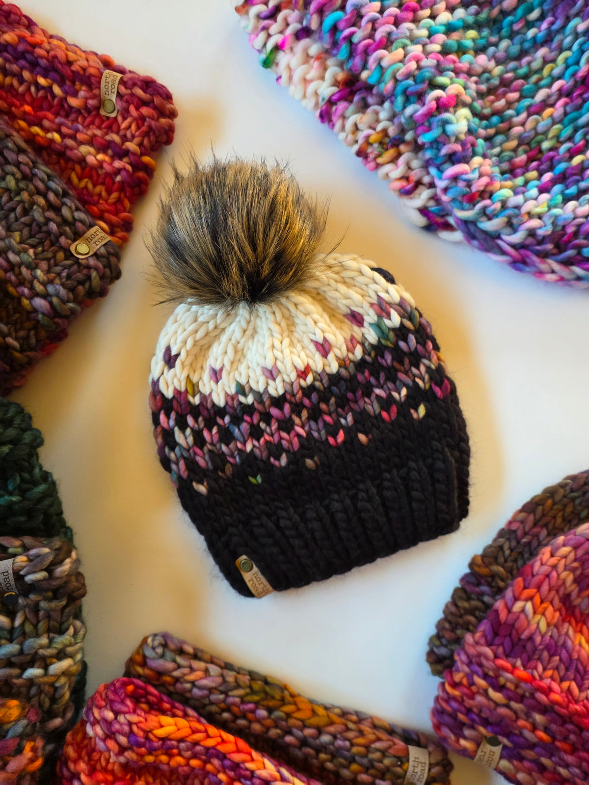 Merino Wool Pom Hat