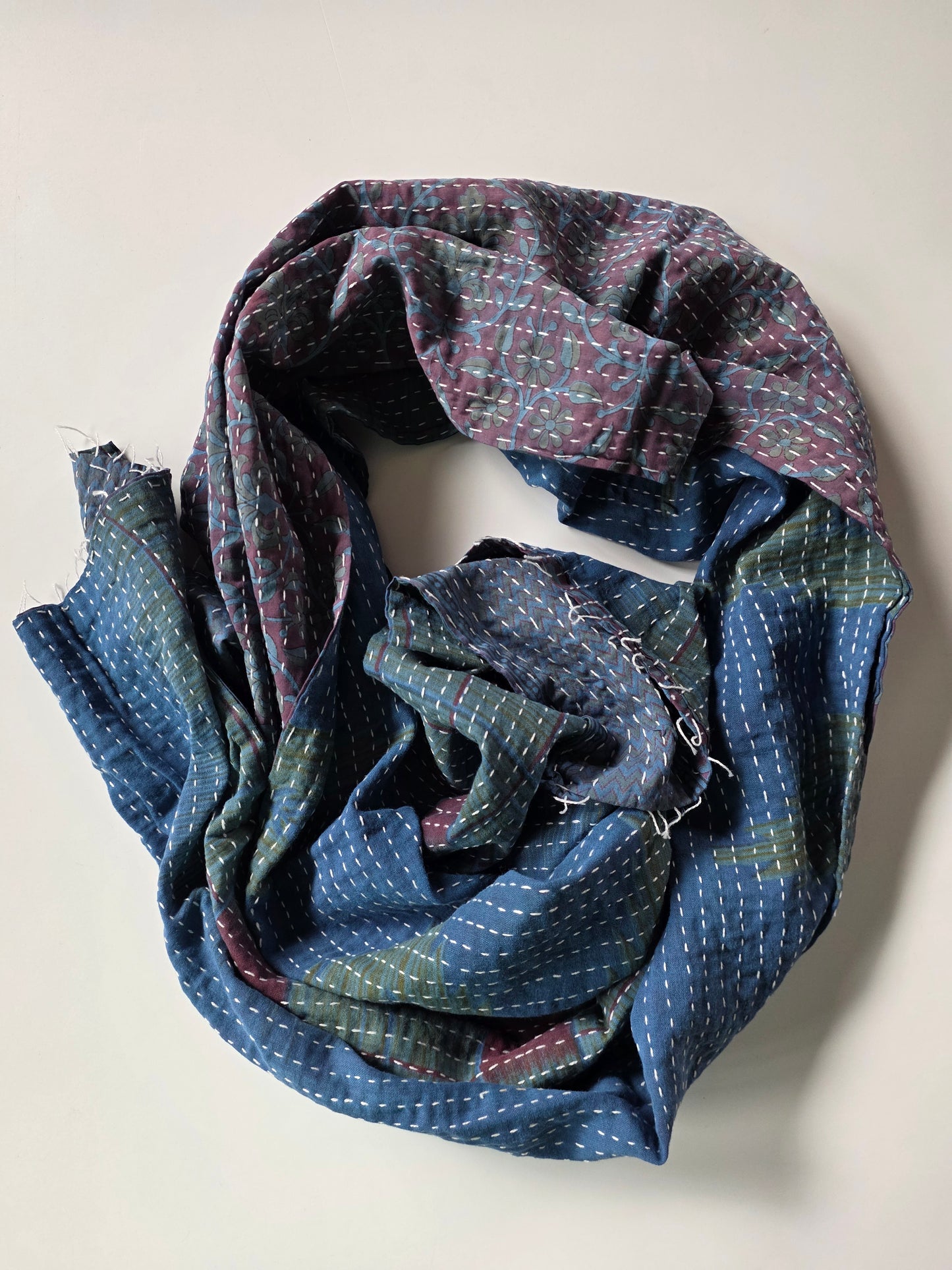 Kantha Scarf