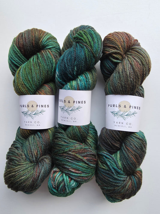 Purls & Pines | Worsted | Cabin Retreat
