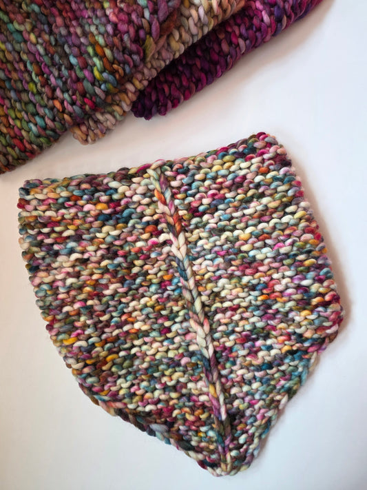 Merino Wool Bandana Cowl