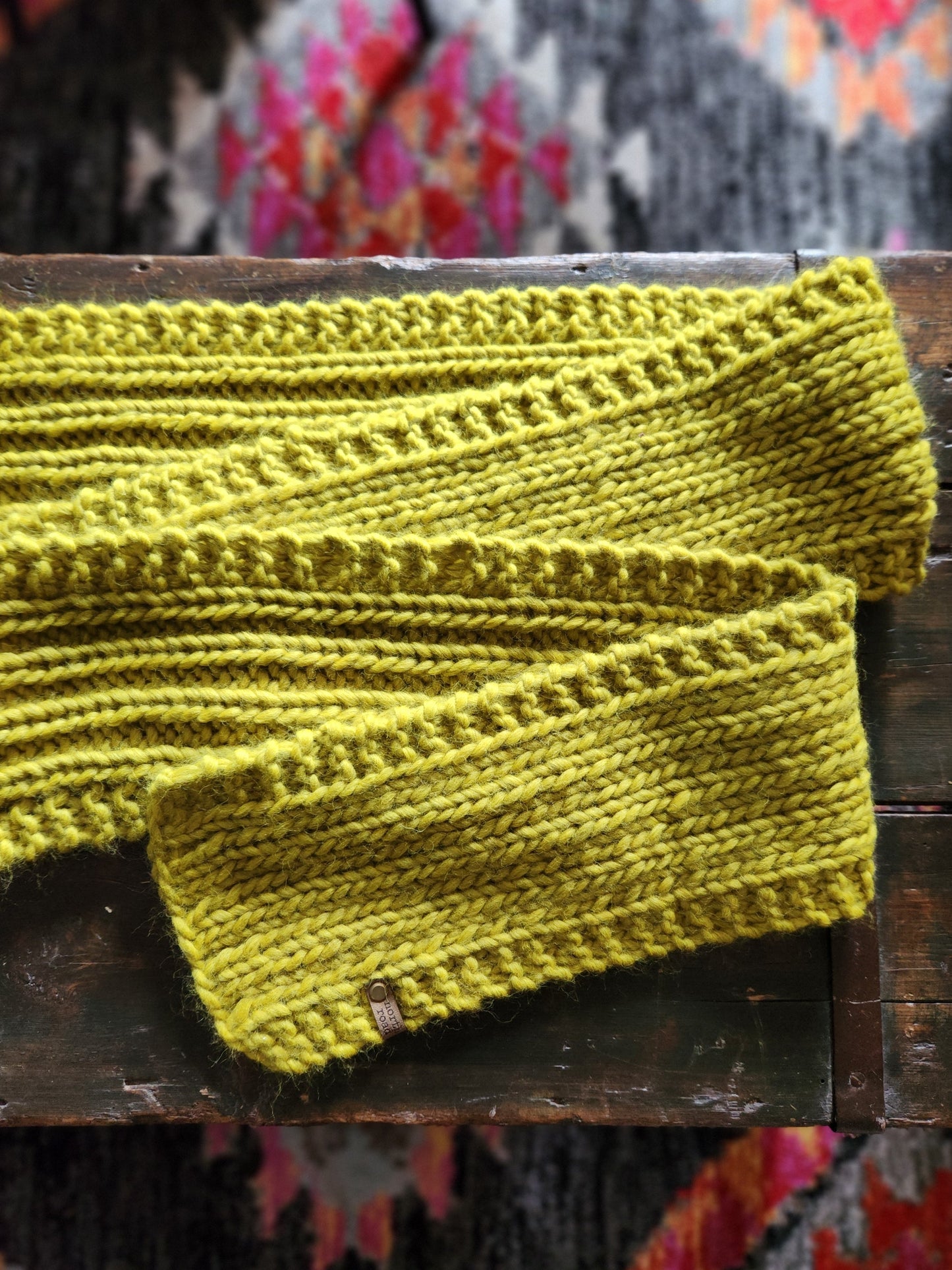 Maple Hill Scarf Knitting Kit | Thermal Spring