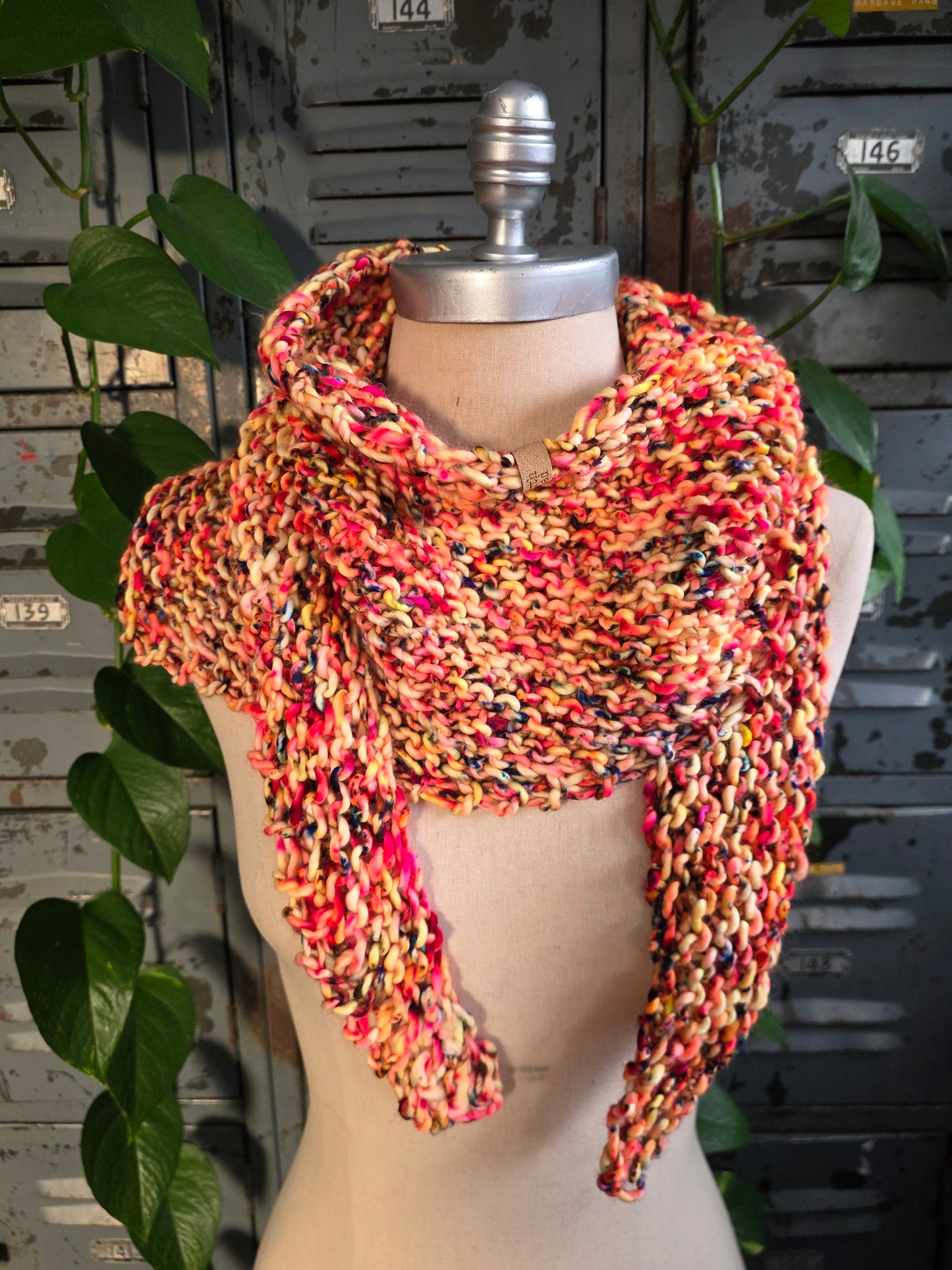Merino Wool Sugarloaf Shawl
