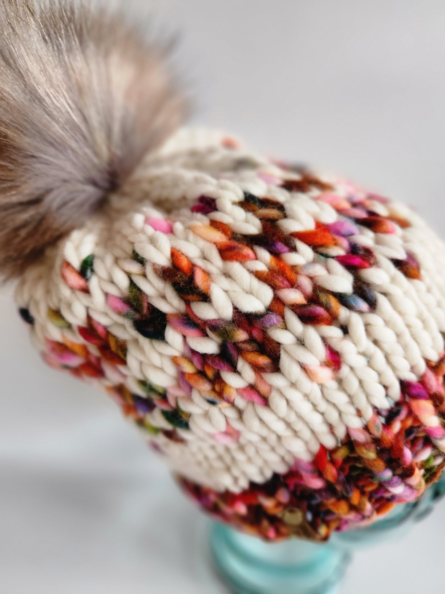 Merino Wool Pom Hat