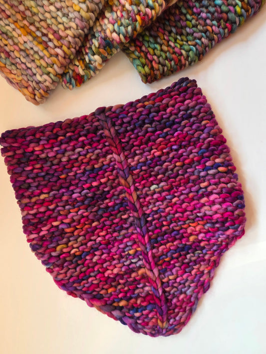 Merino Wool Bandana Cowl