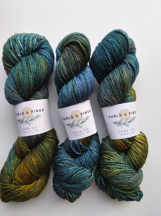 Purls & Pines | Worsted | Forest Run