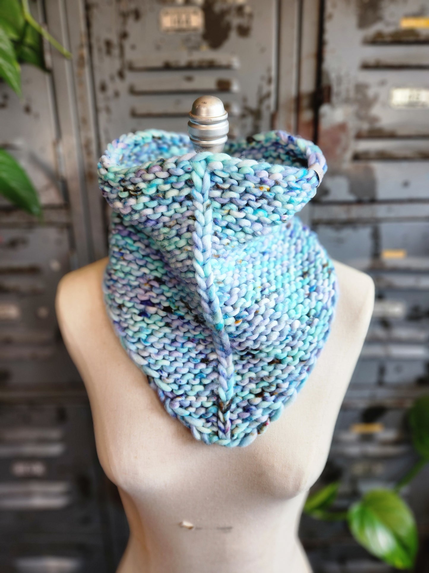 Merino Wool Bandana Cowl