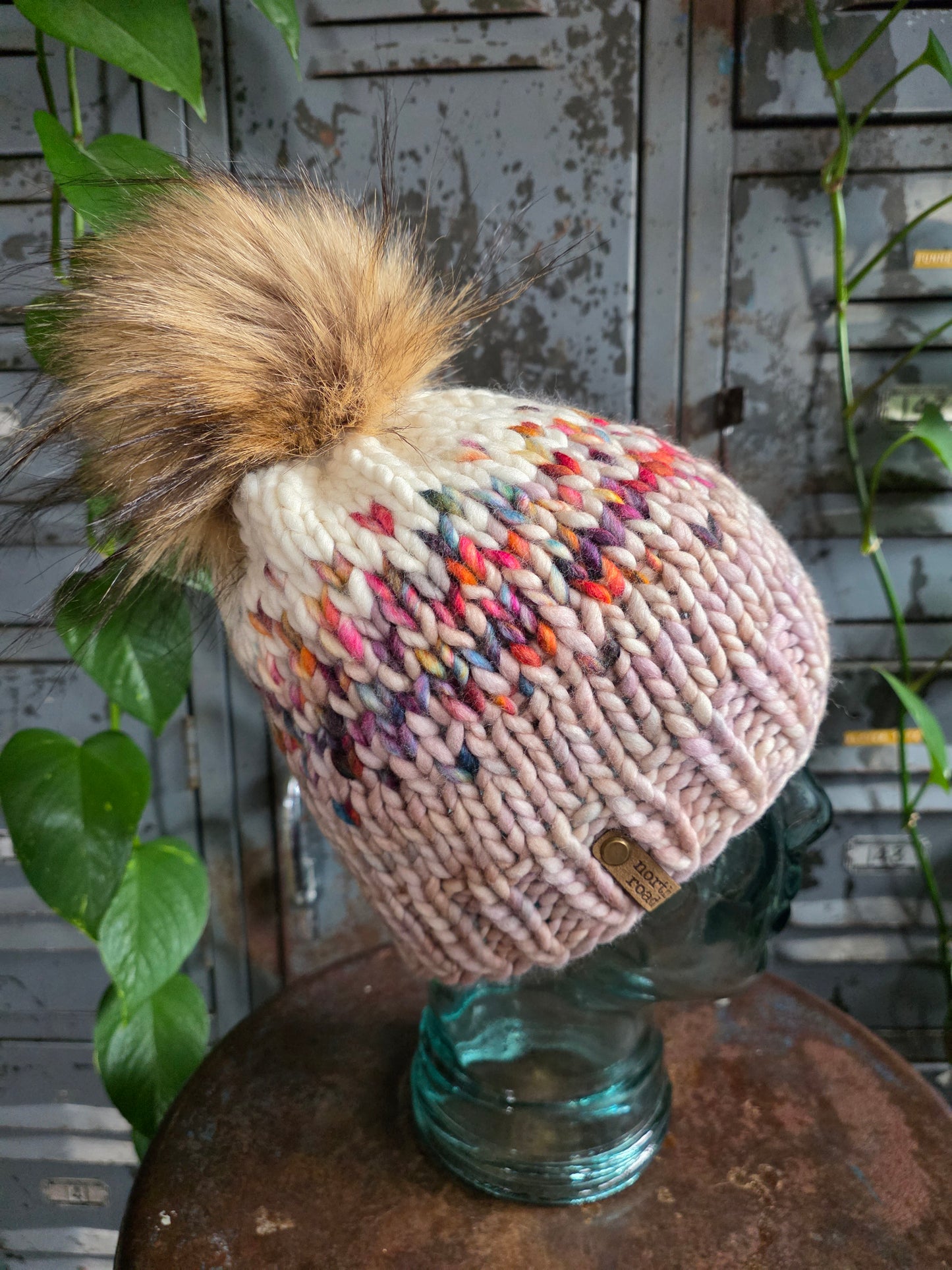 Merino Wool Pom Hat