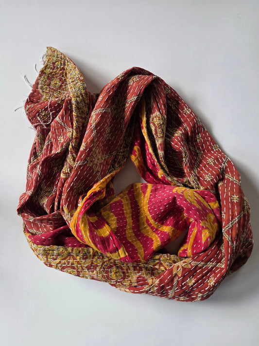 Kantha Scarf