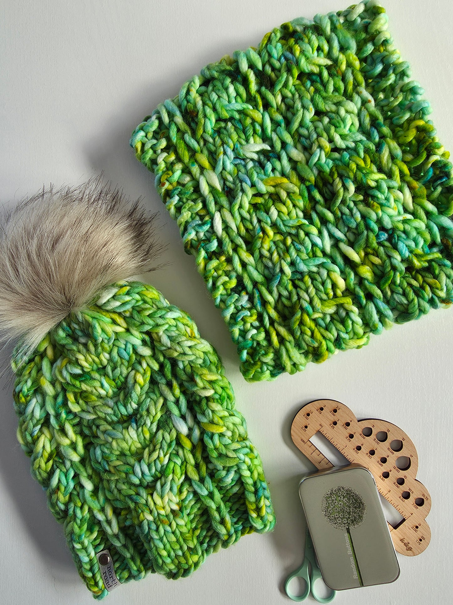 Merino Wool Hat and Cowl Set