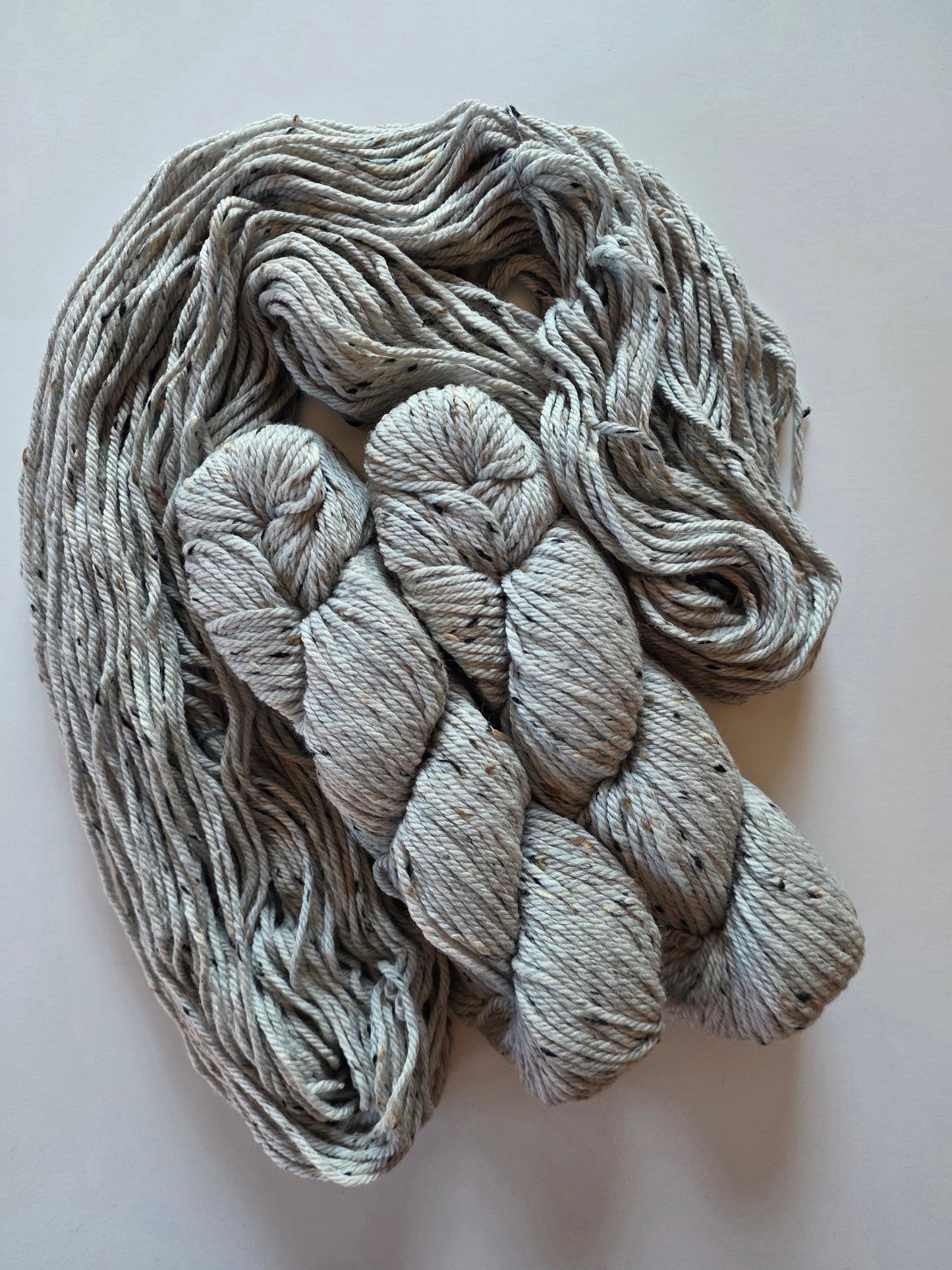 Blue Sky Fibers | Woolstok Tweed (Aran) | No. 3302 Silver Birch
