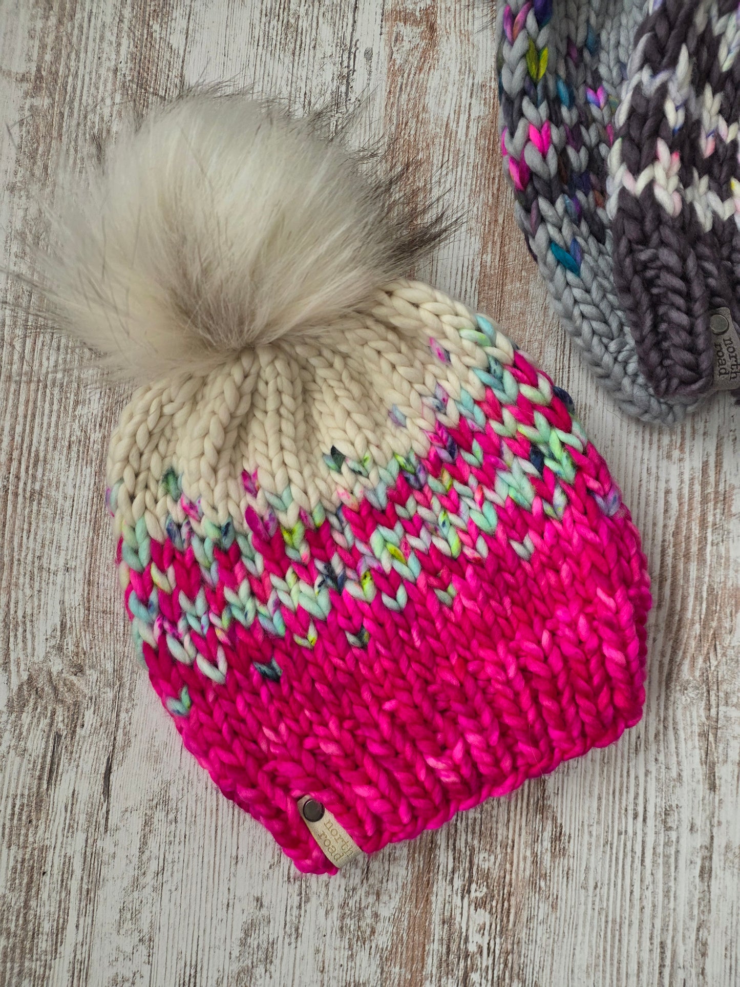Merino Wool Pom Hat