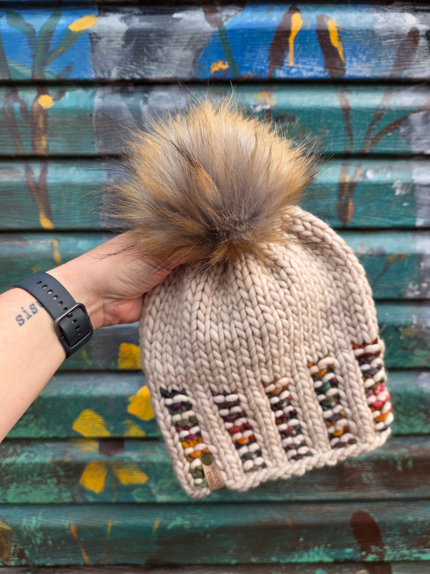 Merino Wool Pom Hat