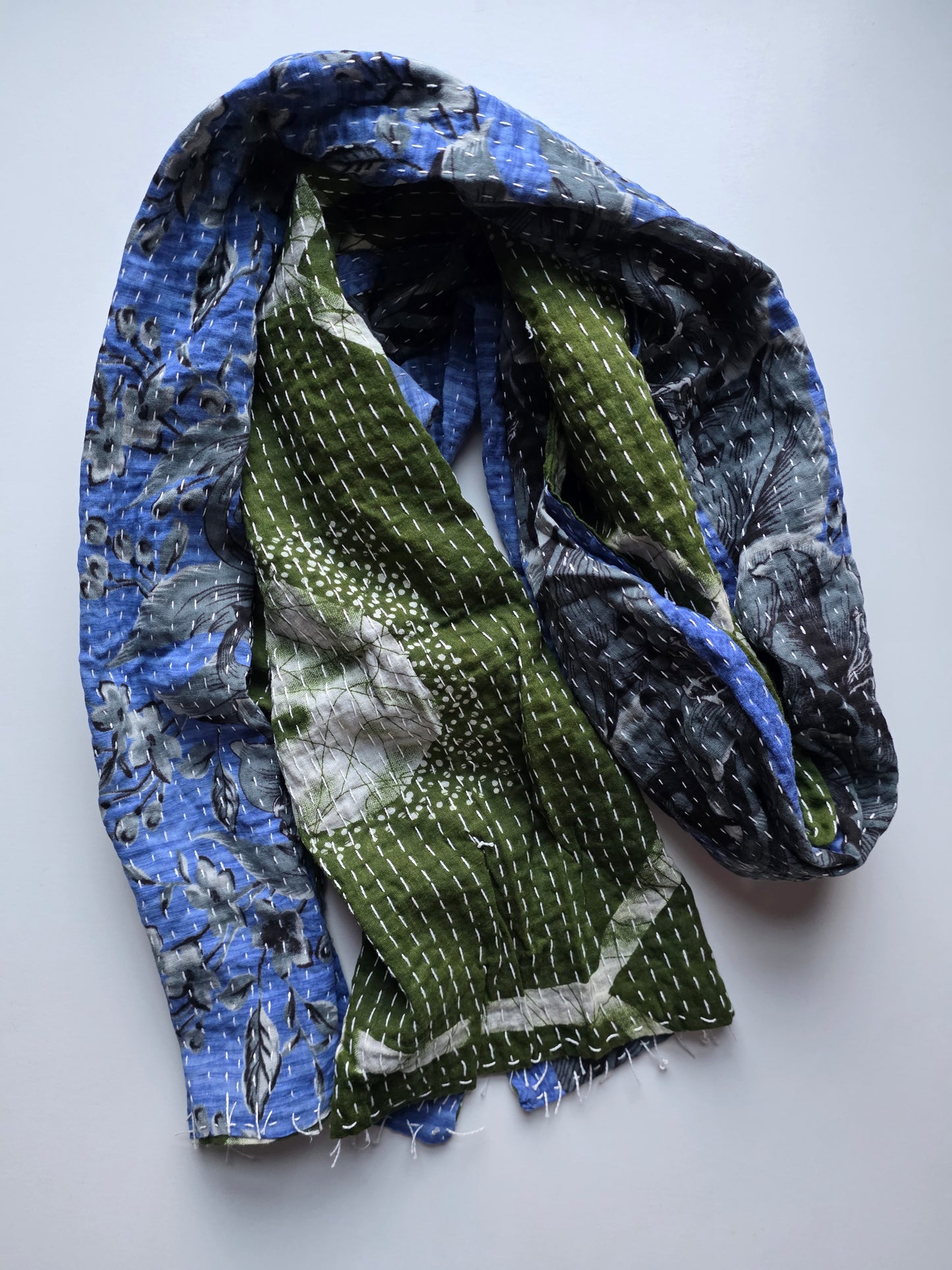 Kantha Scarf