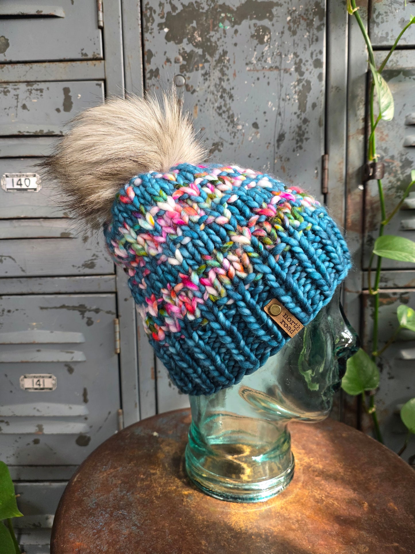 Merino Wool Pom Hat