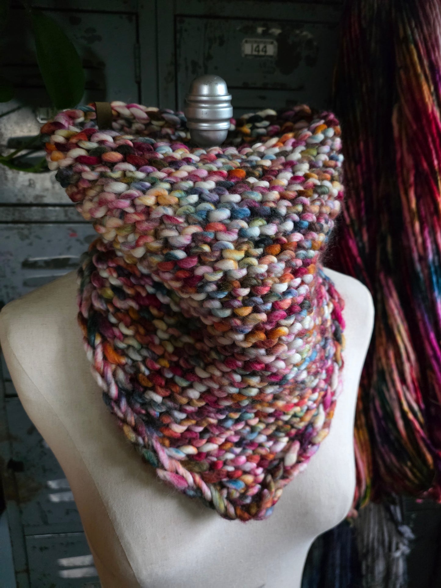 Merino Wool Bandana Cowl
