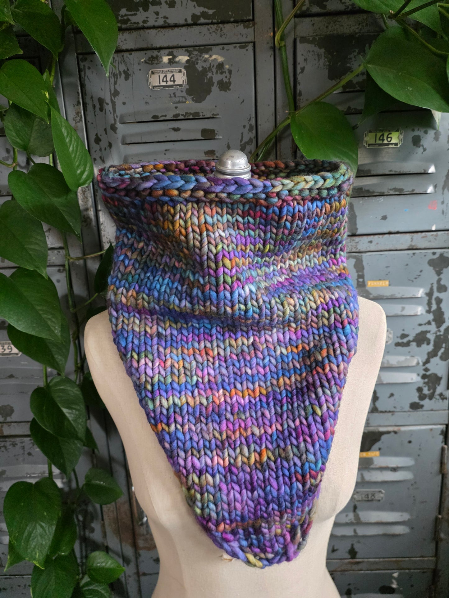 Merino Wool Bandana Cowl