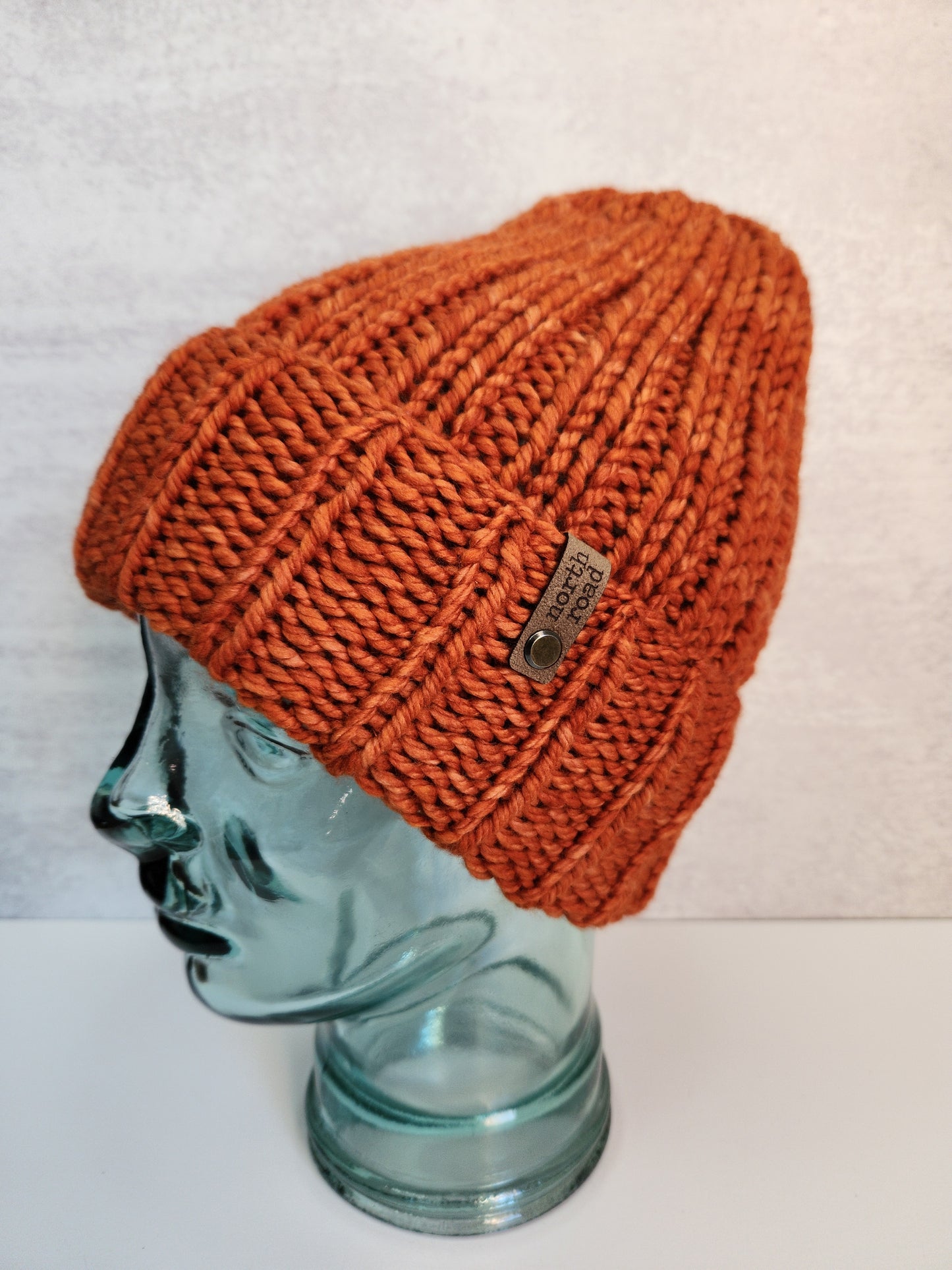 Merino Wool Maple Hill Bulky Folded Brim Hat