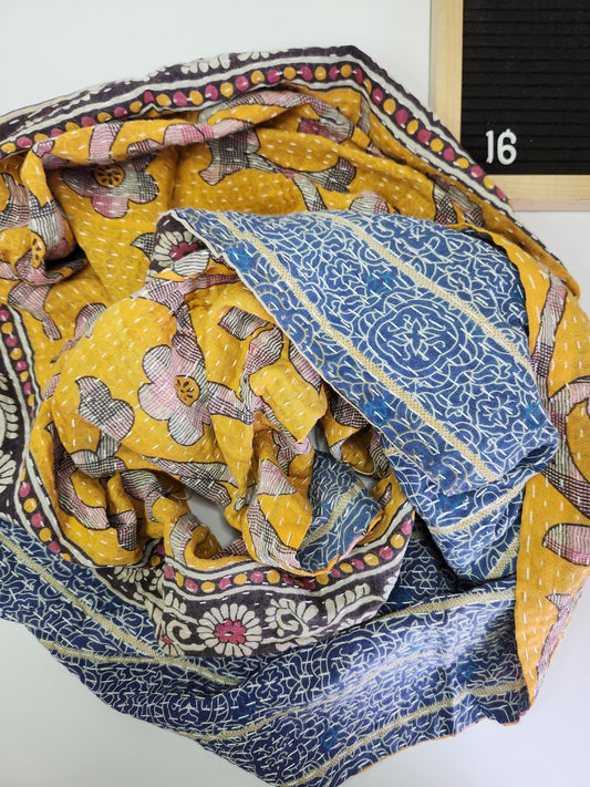 Kantha Scarf