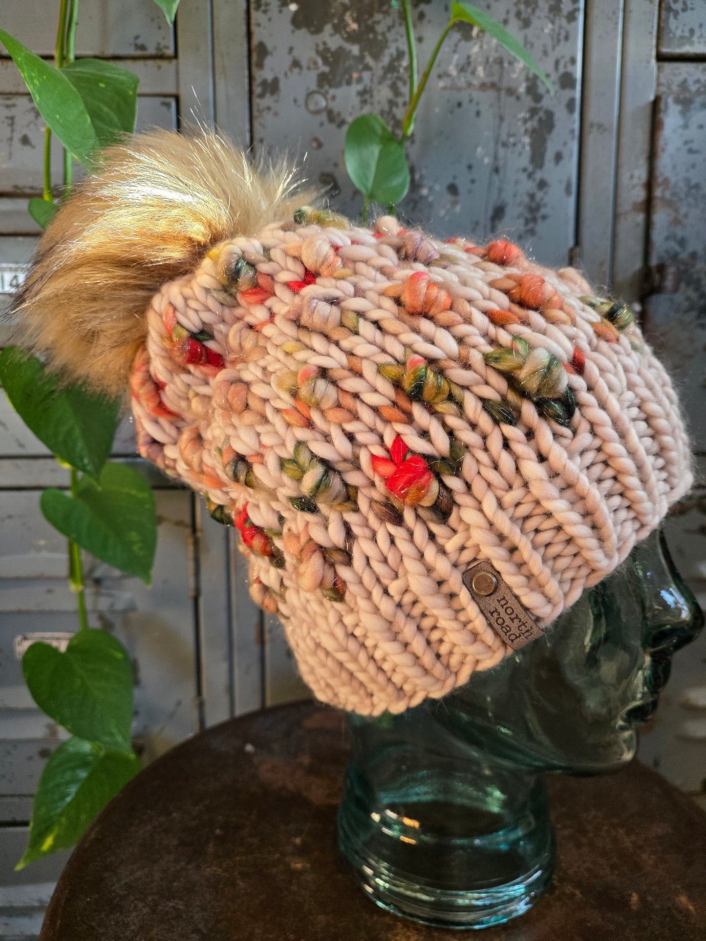 Merino Wool Pom Hat