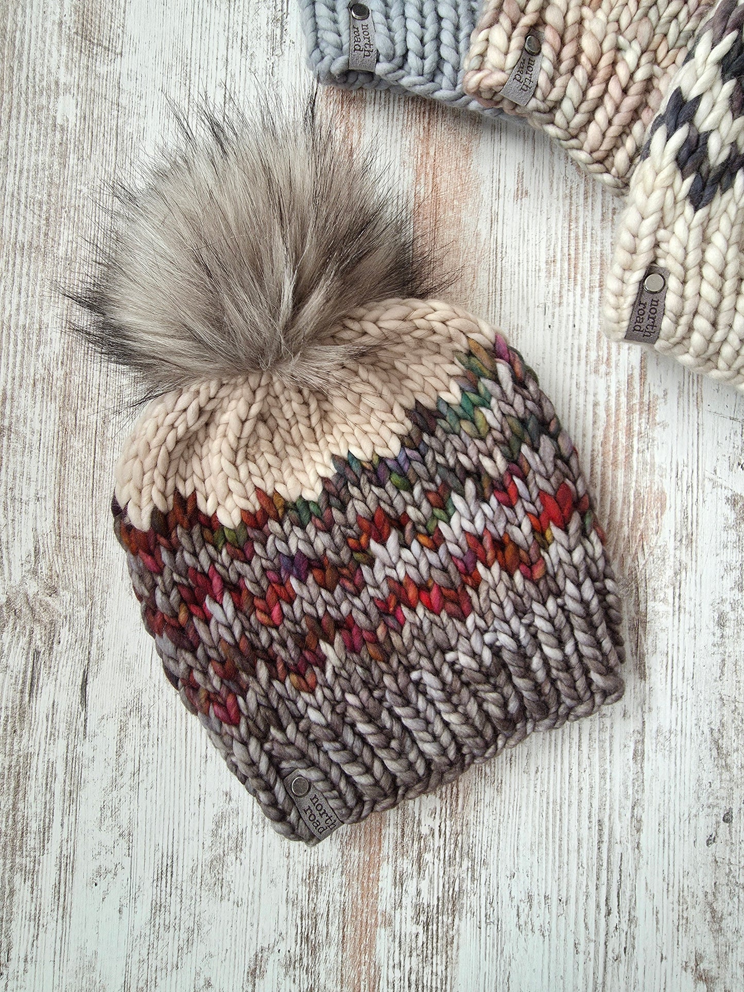 Merino Wool Pom Hat