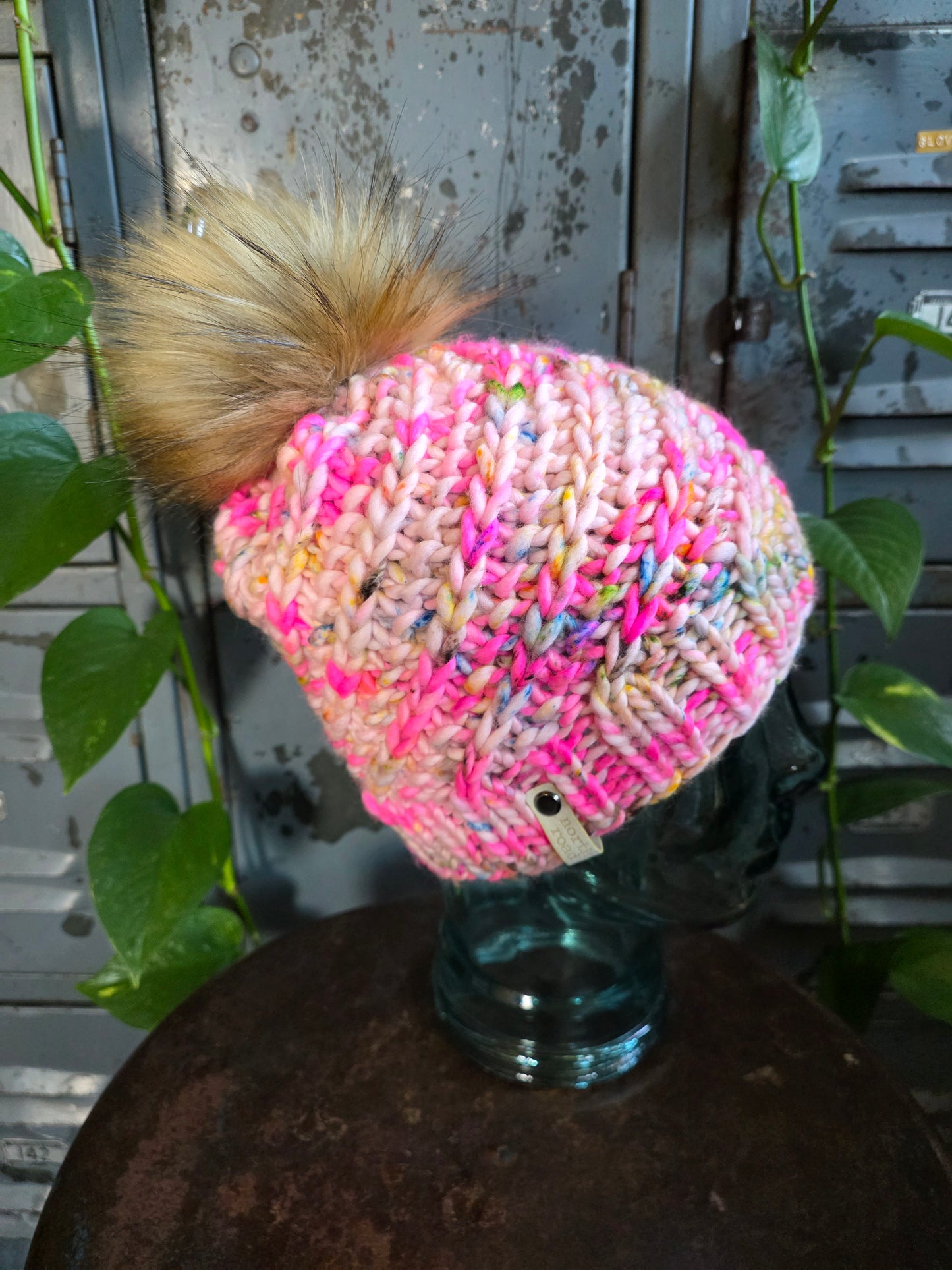 Merino Wool Pom Hat
