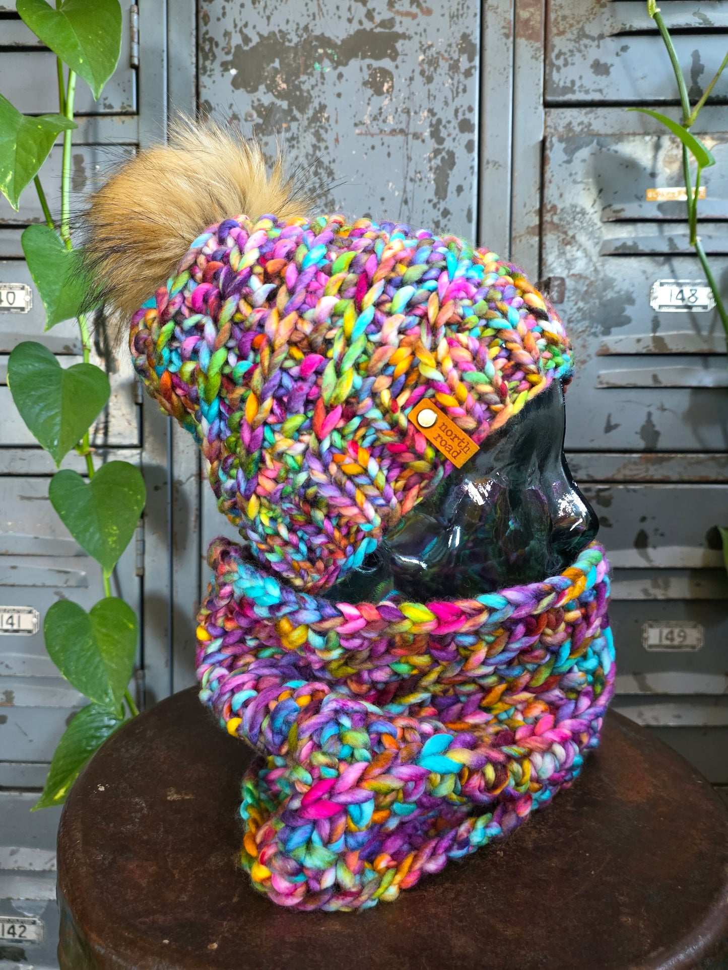 Merino Wool Hat and Cowl Set