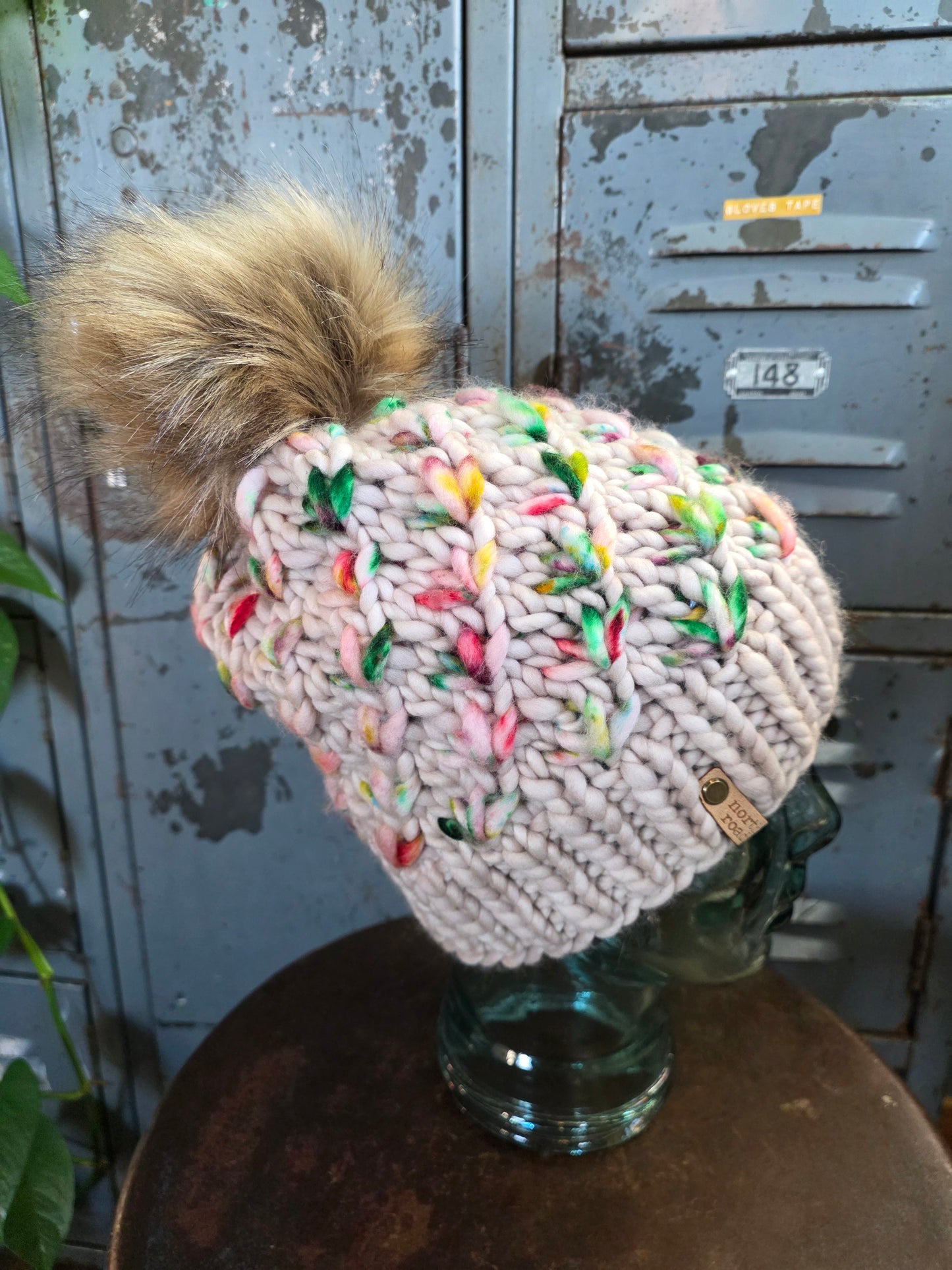 Merino Wool Pom Hat