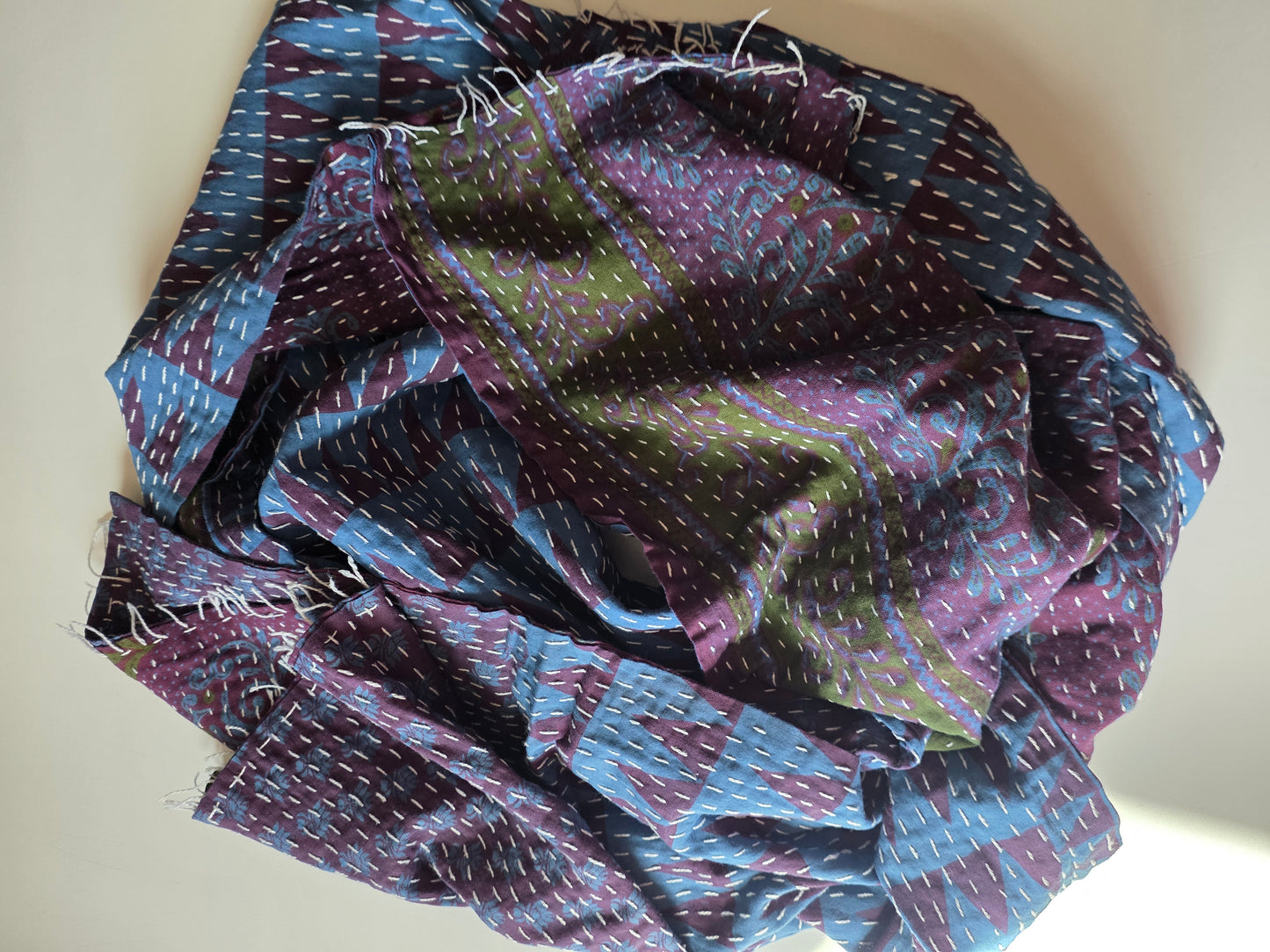 Kantha Scarf
