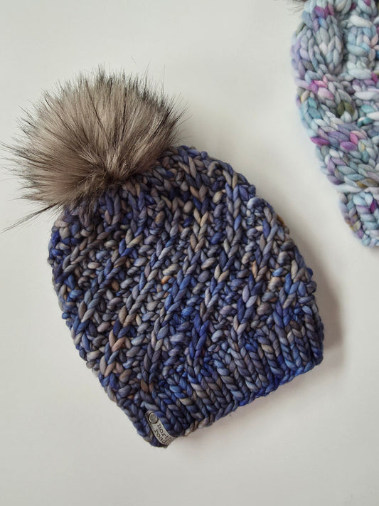 Merino Wool Pom Hat