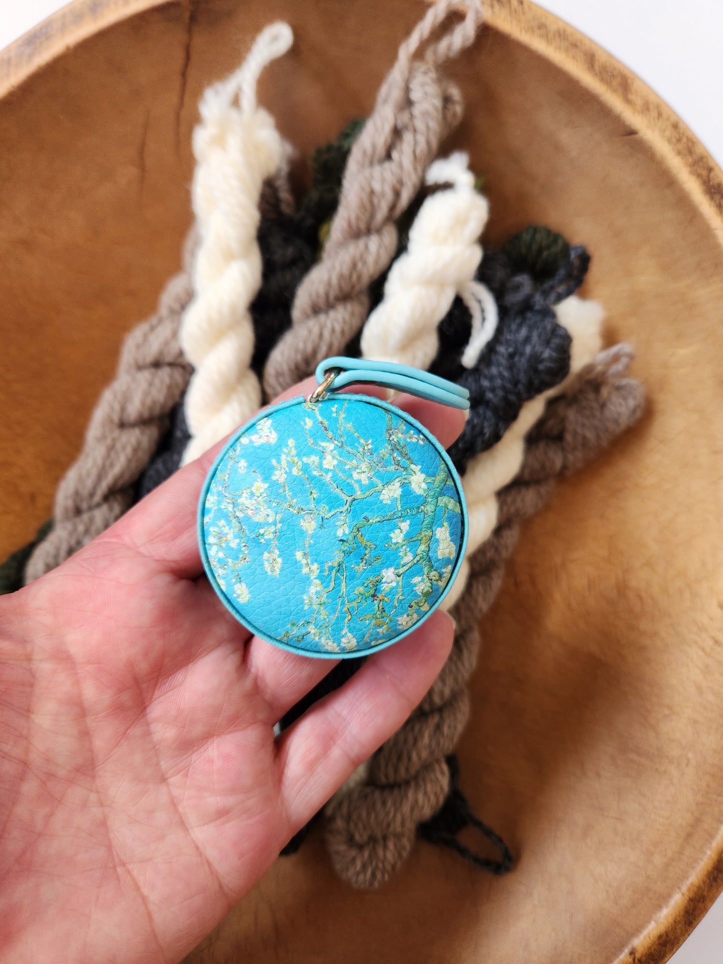 Monarque Retractable Tape Measure | Van Gogh Almond Blossoms