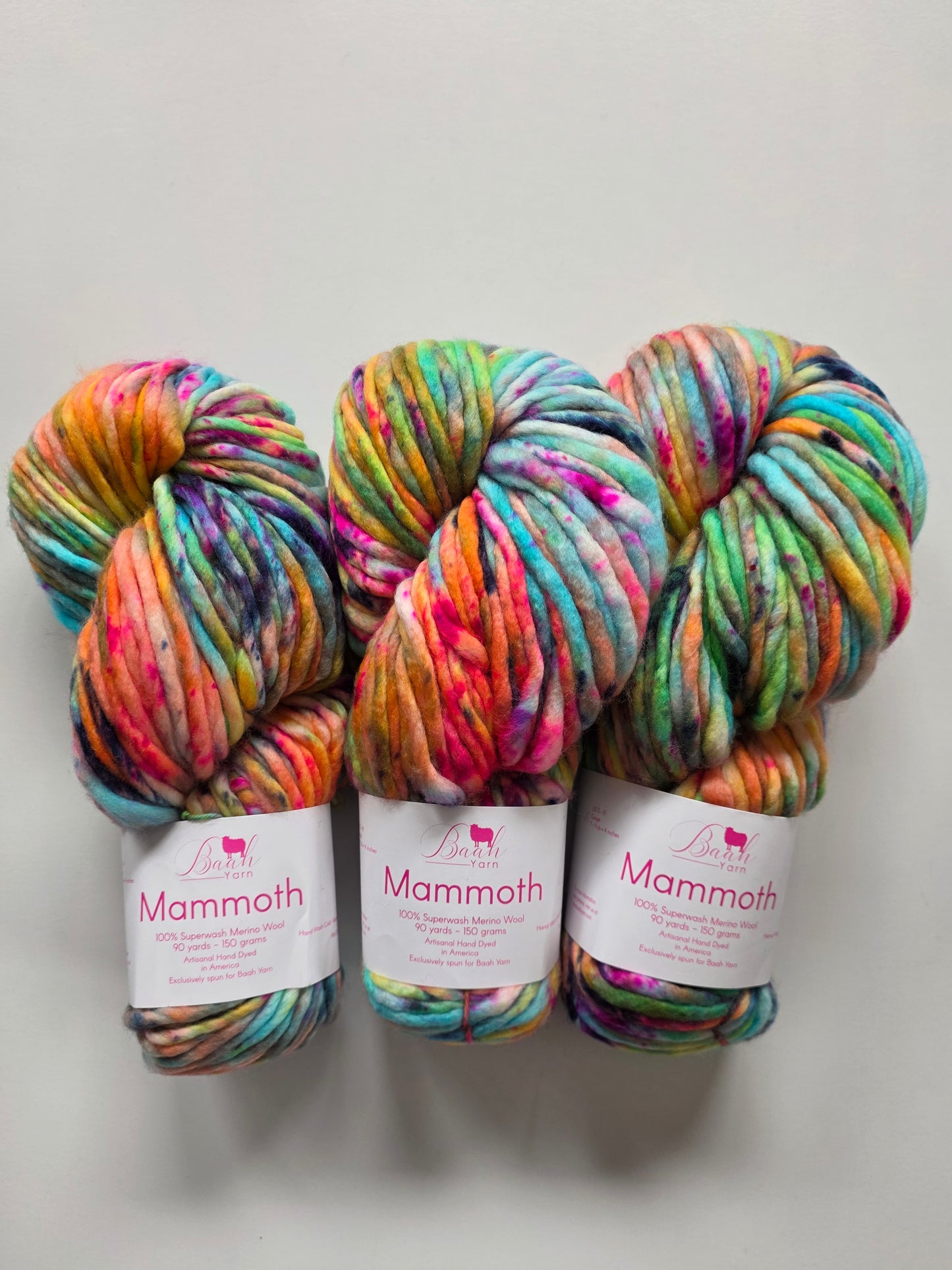 Baah Yarn | Mammoth | Slice of Summer