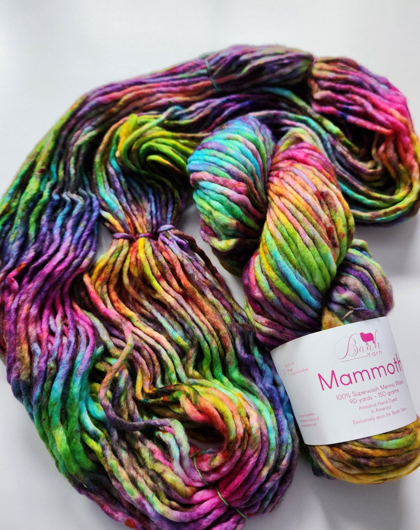 Baah Yarn | Mammoth | Hibiscus Haze