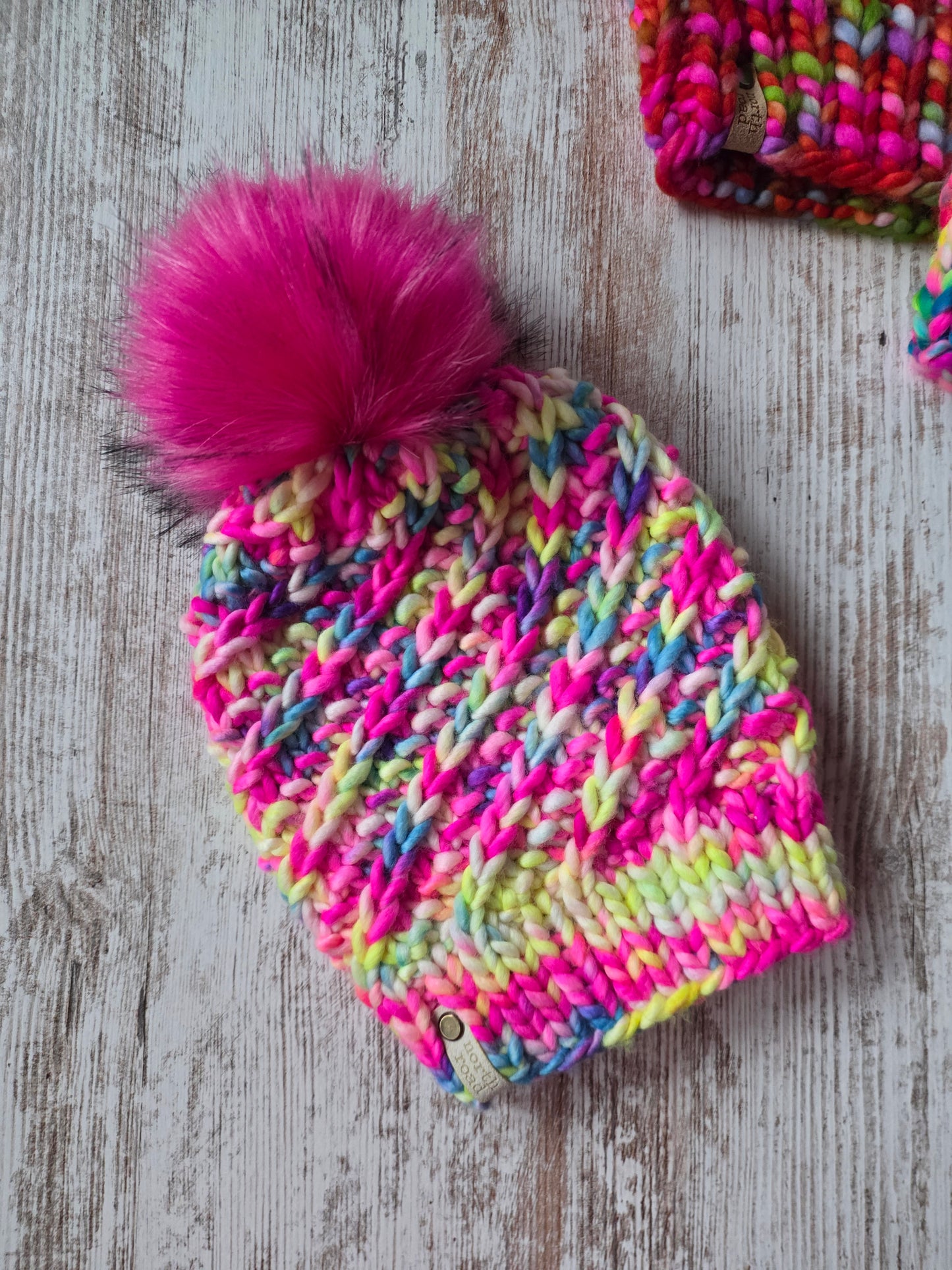 Merino Wool Pom Hat