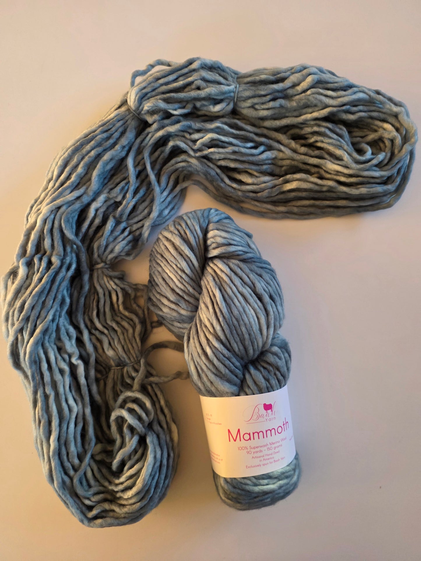 Baah Yarn | Mammoth | Deep Slate
