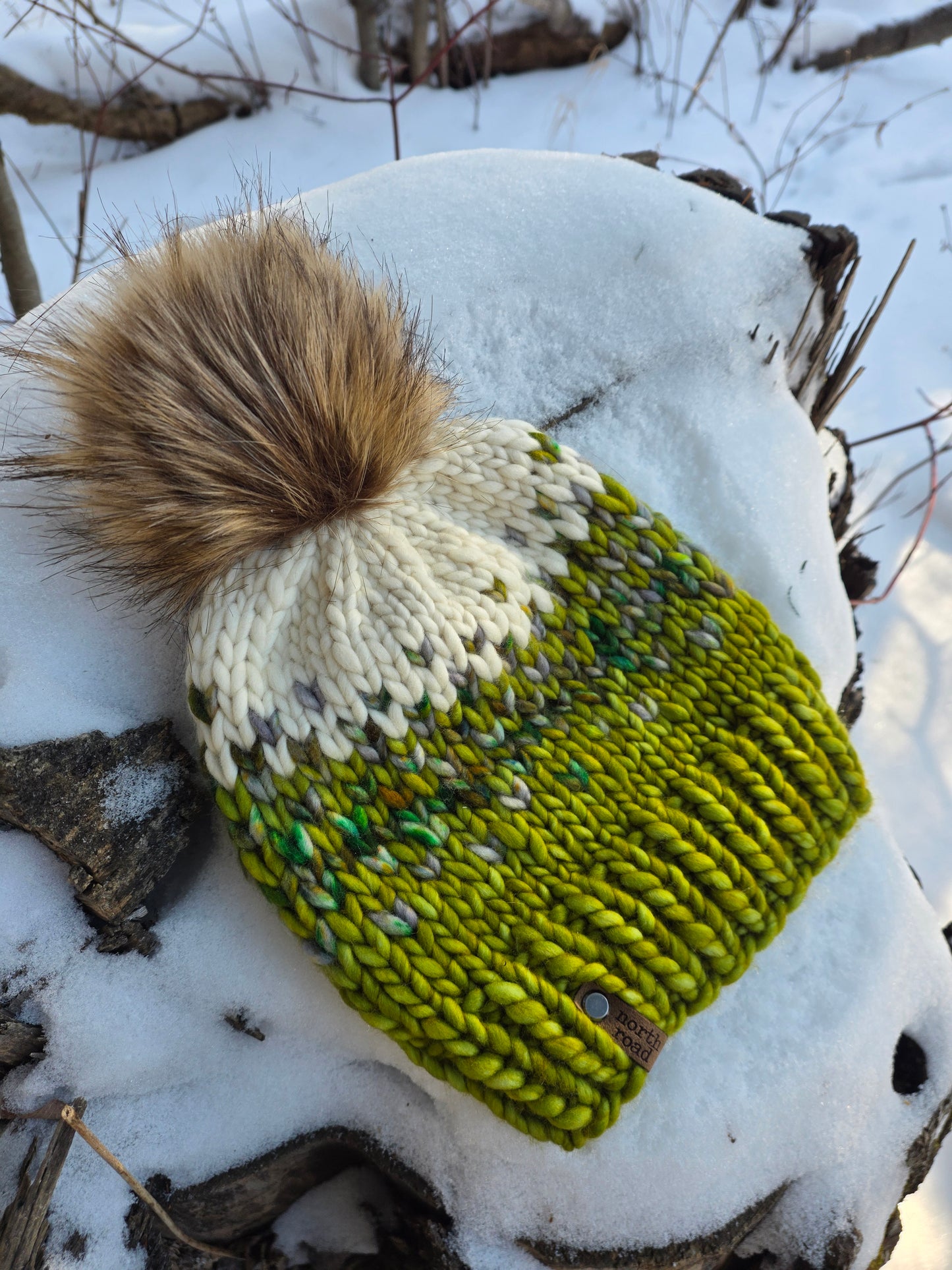 Merino Wool Pom Hat