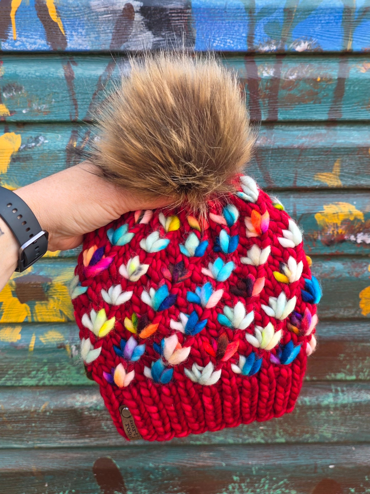 Merino Wool Pom Hat