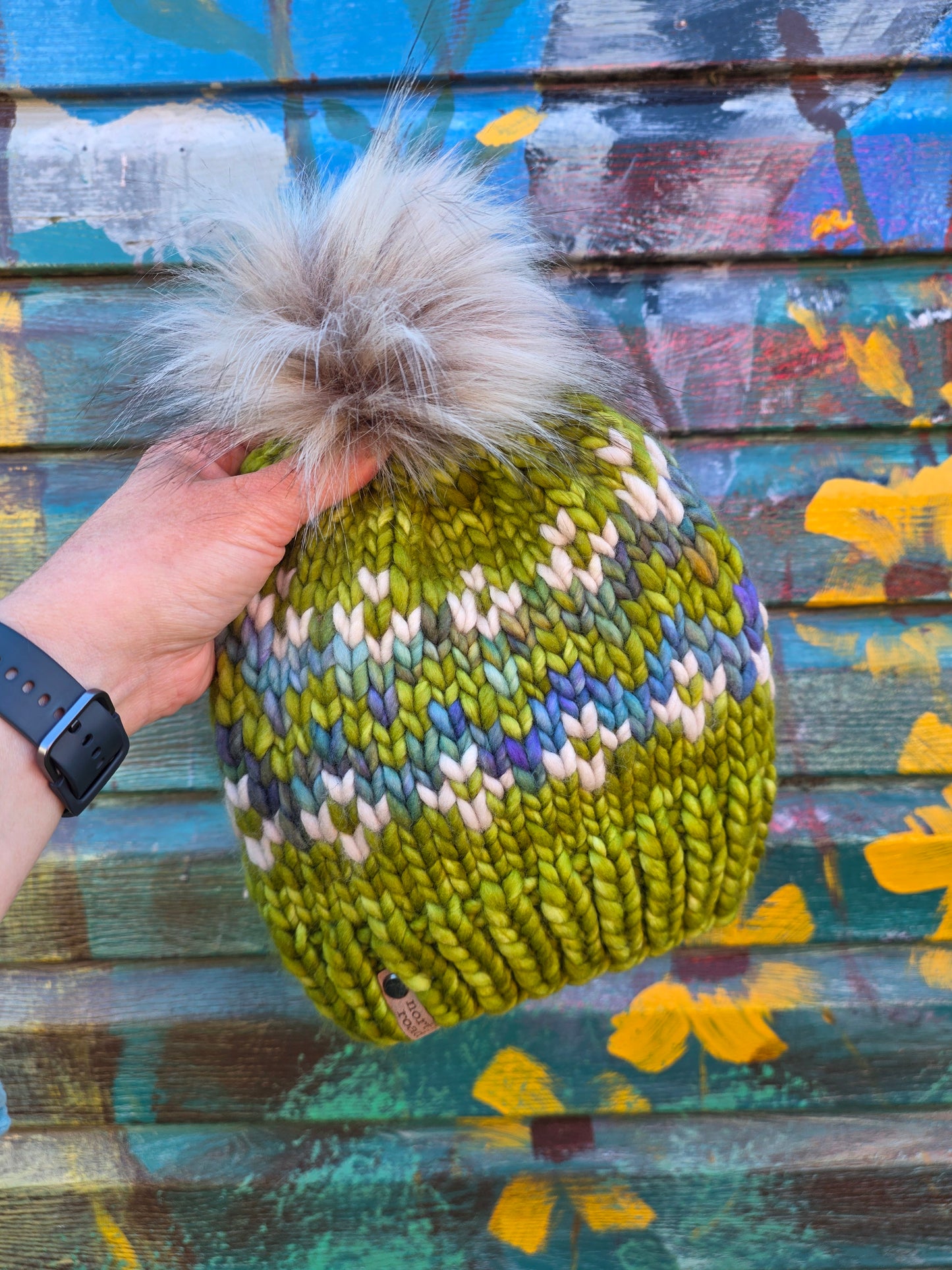 Merino Wool Pom Hat