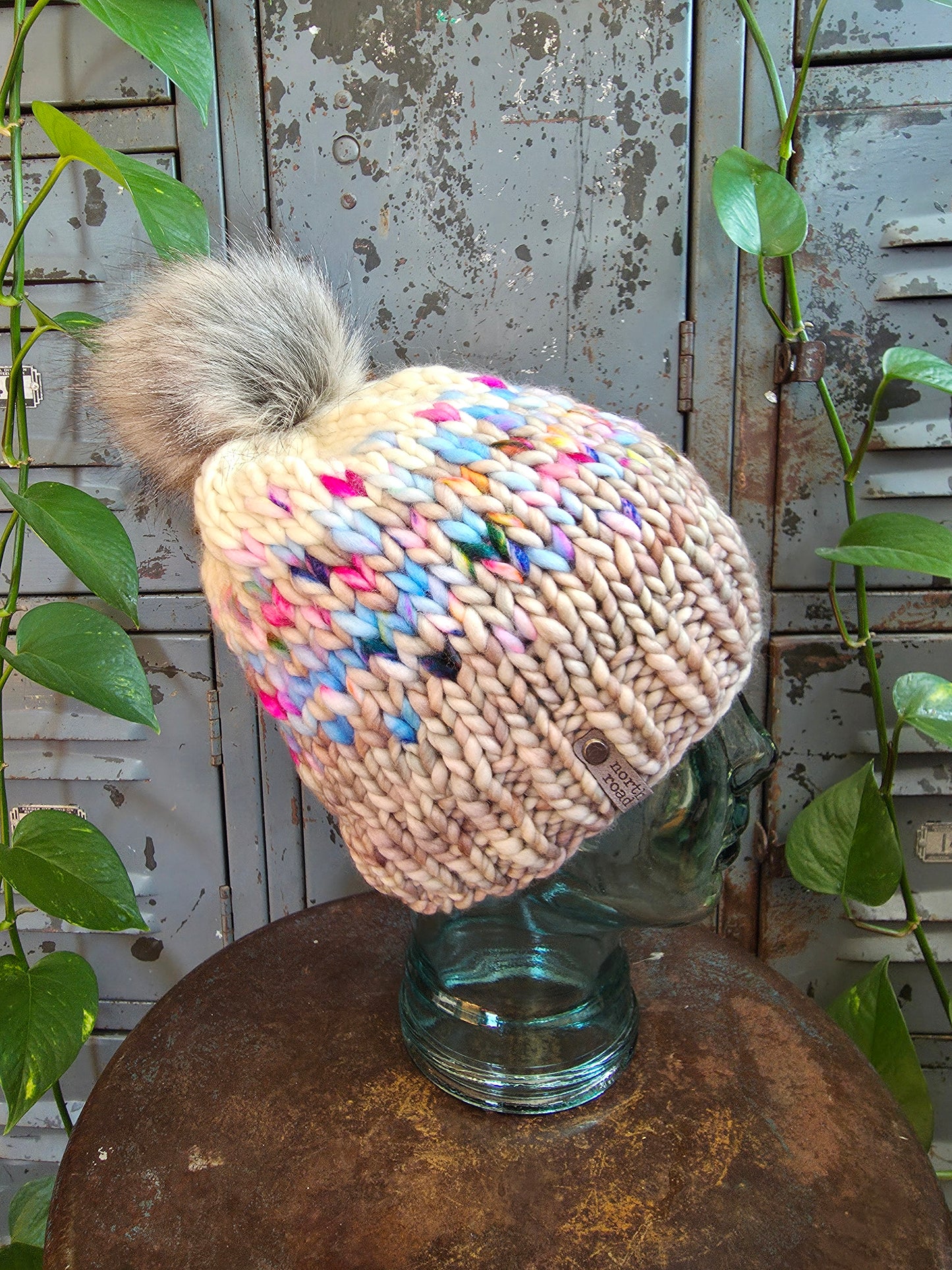 Merino Wool Pom Hat