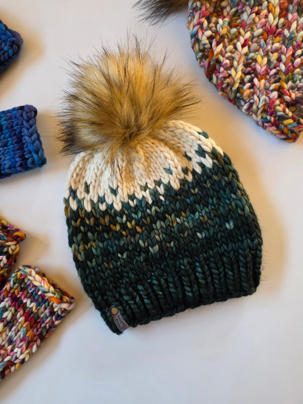 Merino Wool Pom Hat