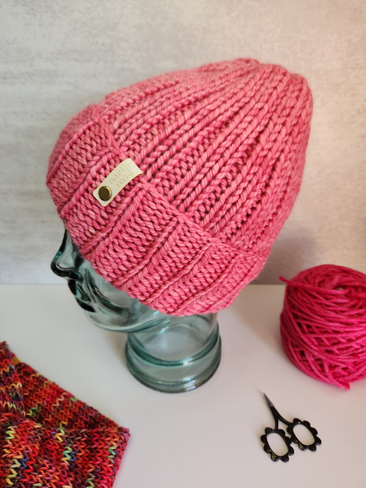 Merino Wool Maple Hill Bulky Folded Brim Hat