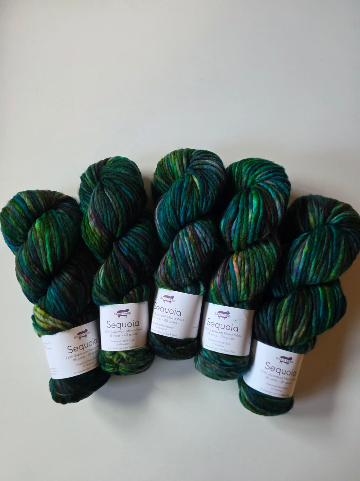 Exclusive Baah Yarn | Sequoia | Nighttime on North Road