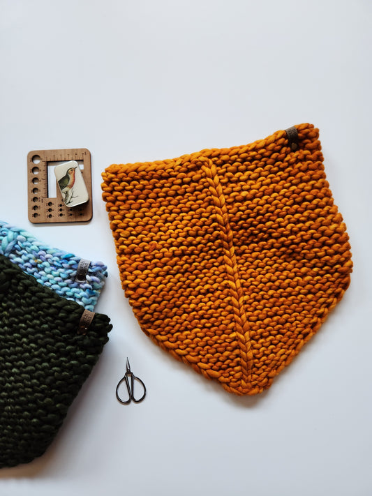 Merino Wool Bandana Cowl
