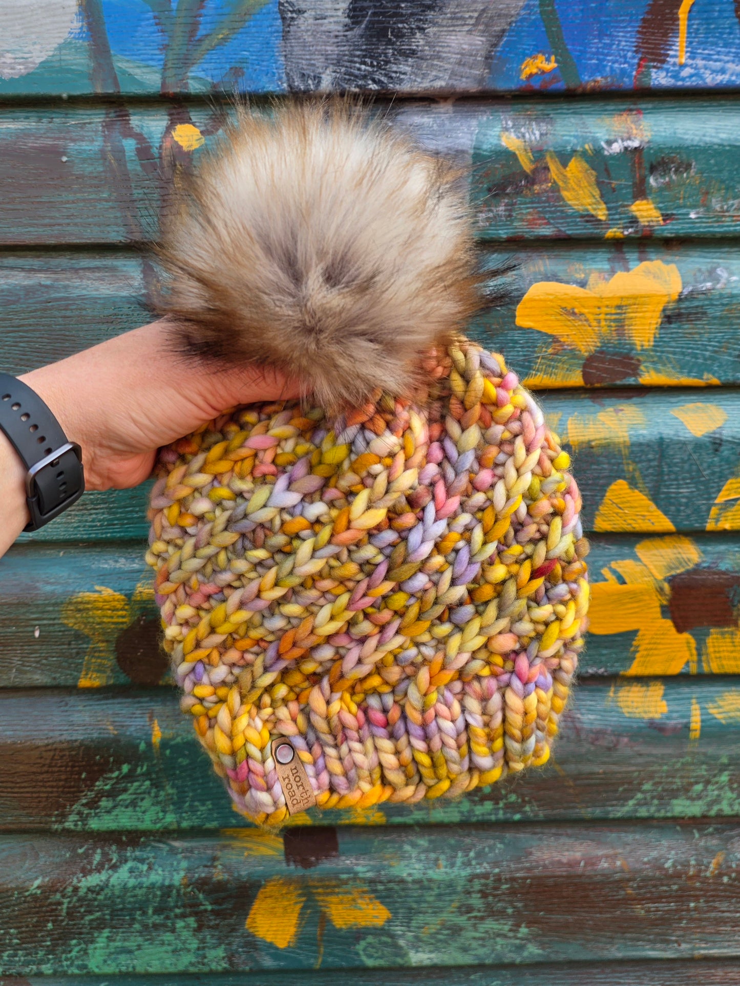 Merino Wool Pom Hat