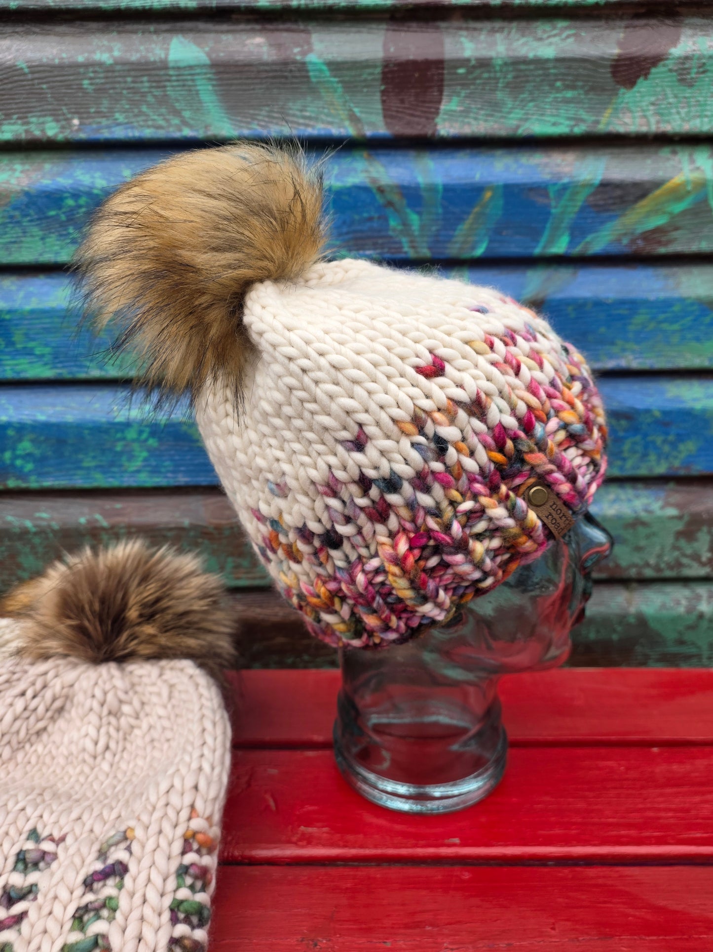 Merino Wool Pom Hat