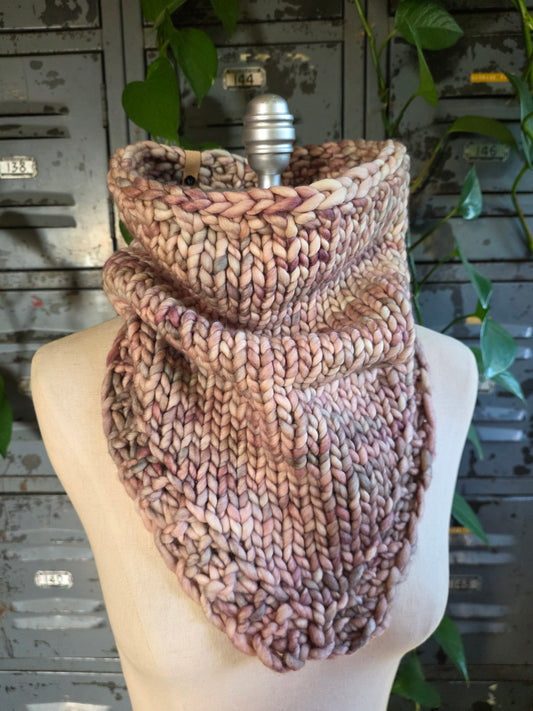 Merino Wool Bandana Cowl