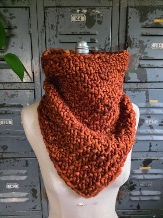 Merino Wool Bandana Cowl