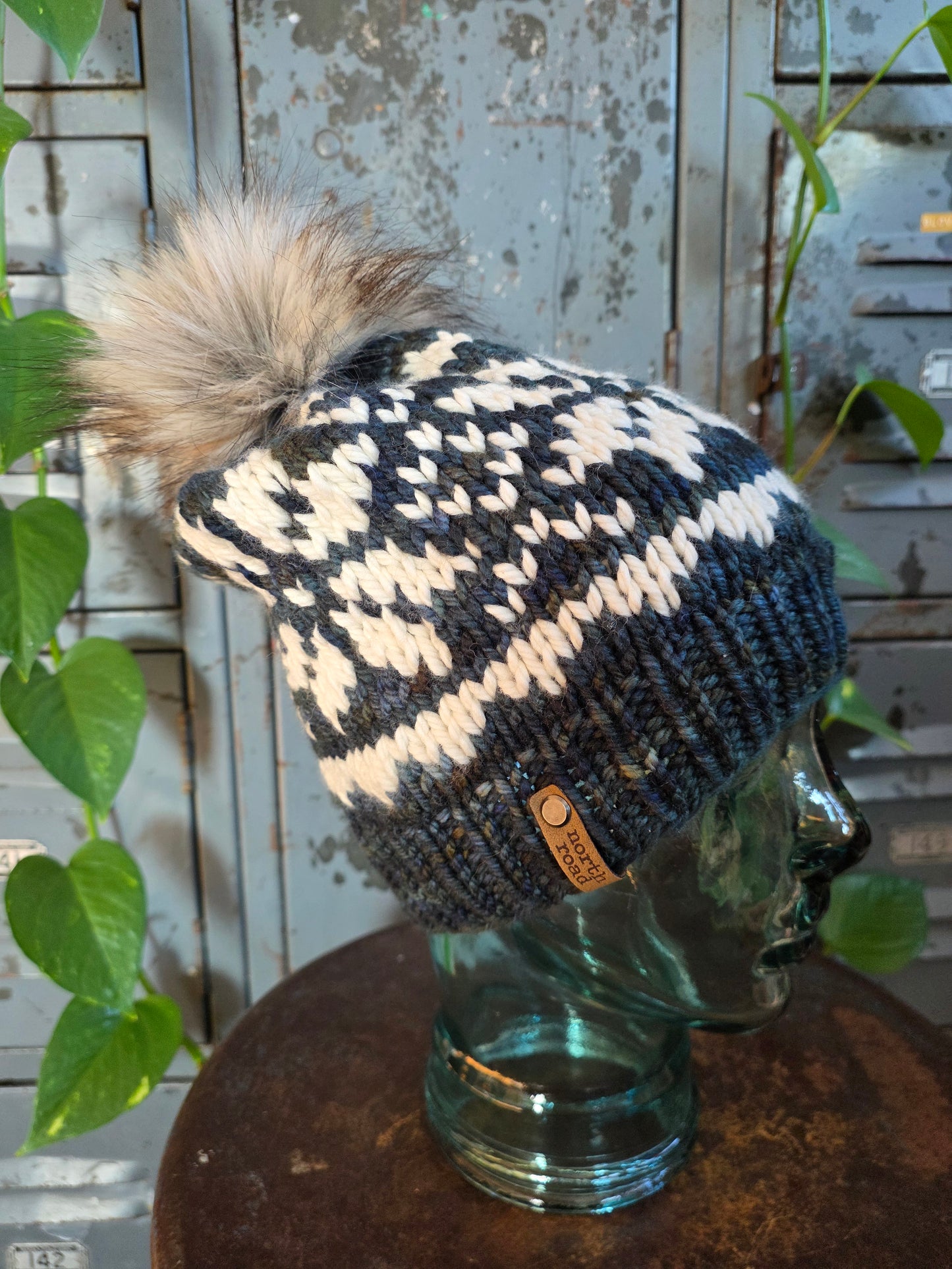 Merino Wool Pom Hat