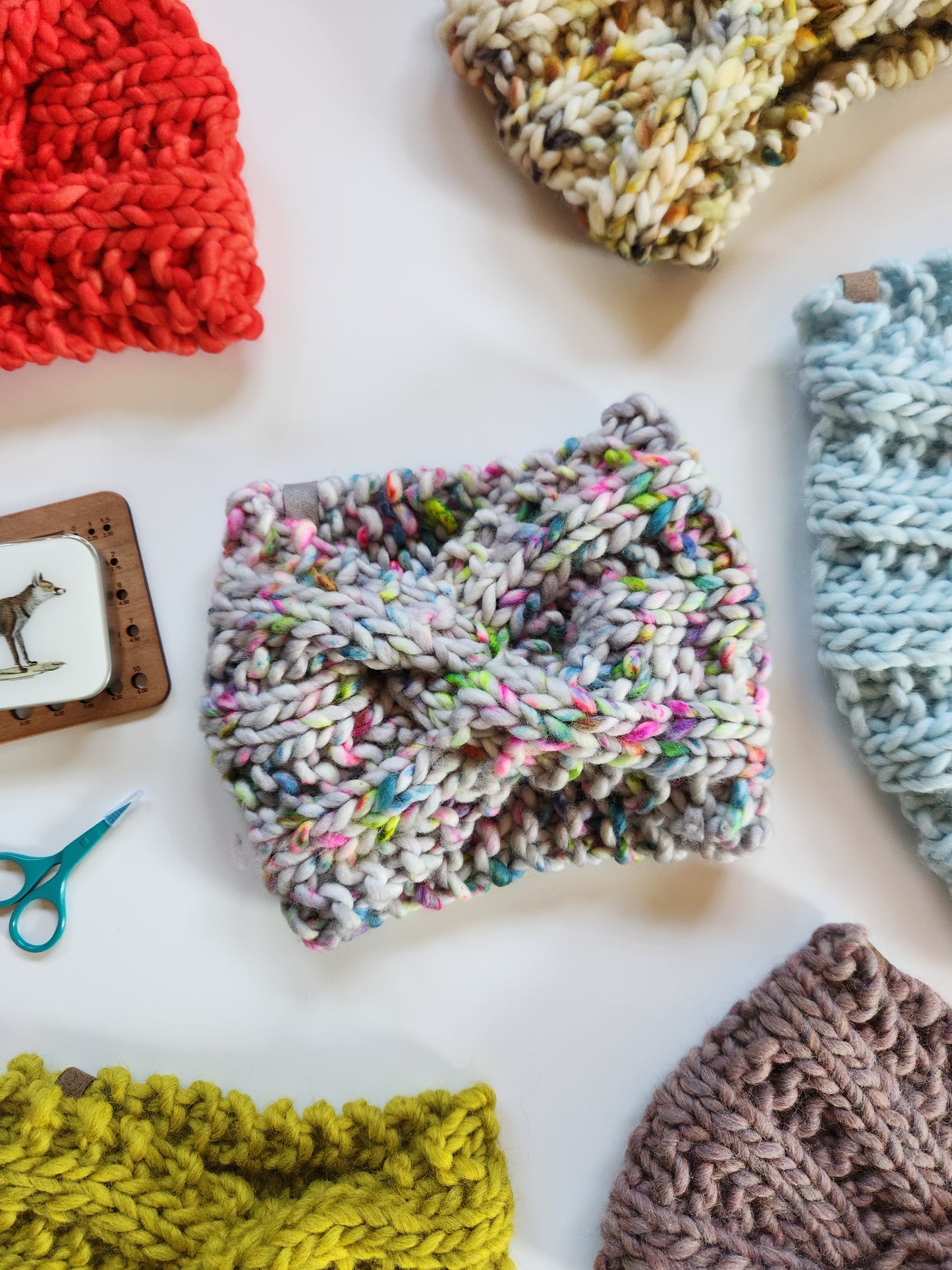 Trailside Twisted Headband Knitting Pattern
