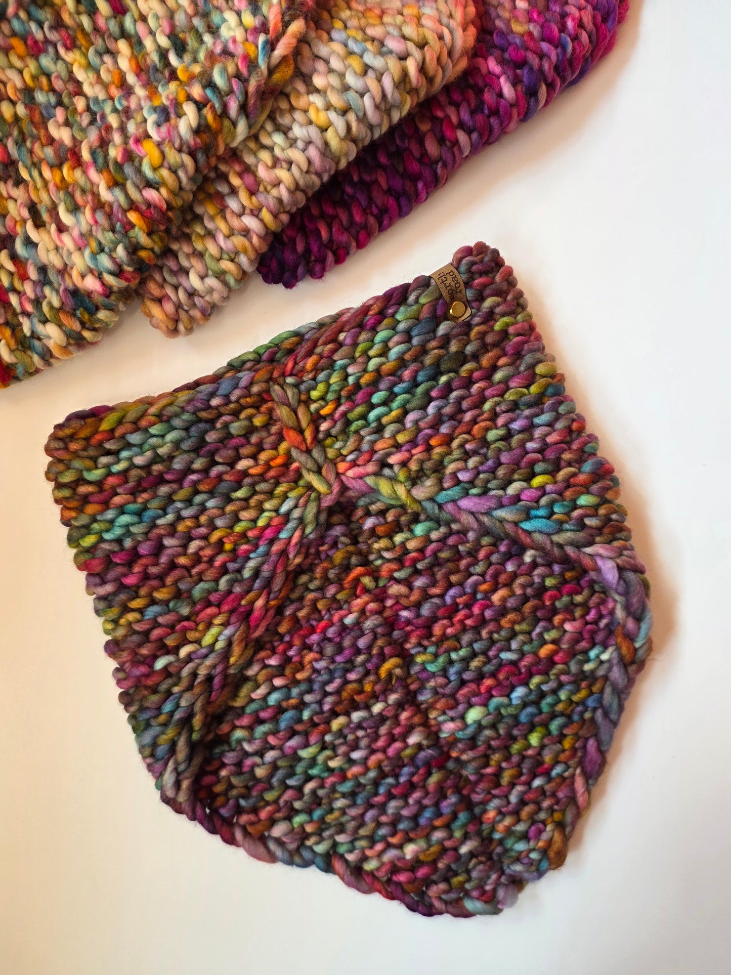 Merino Wool Bandana Cowl