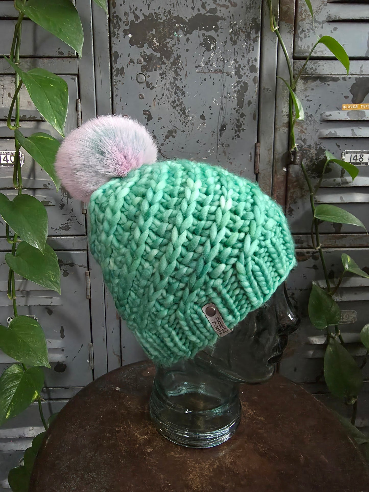 Merino Wool Pom Hat